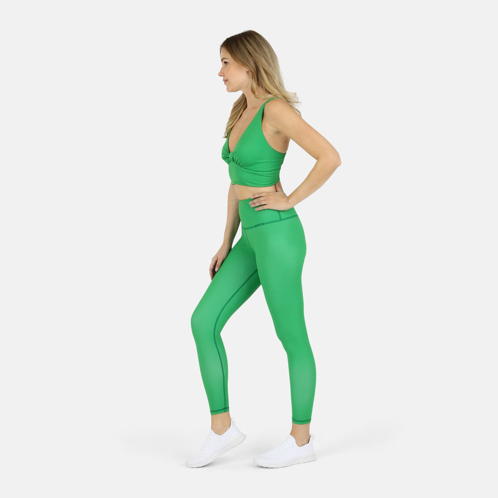 Organic Cotton Twist Around Sports Bra