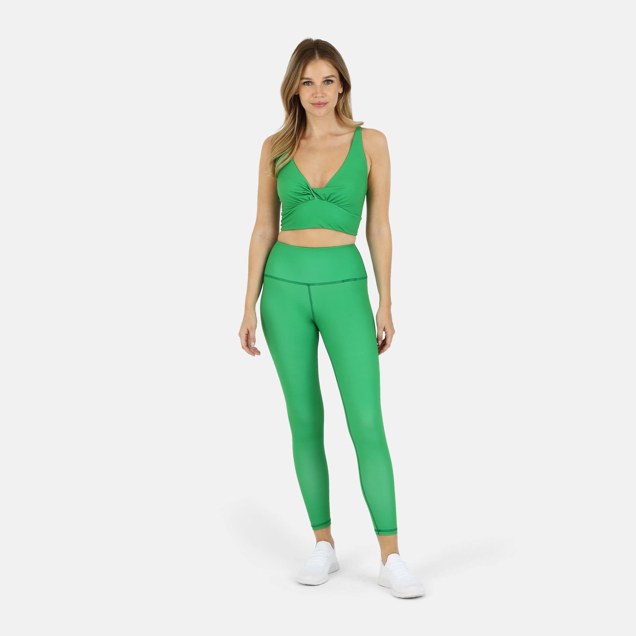 Organic Cotton Twist Around Sports Bra