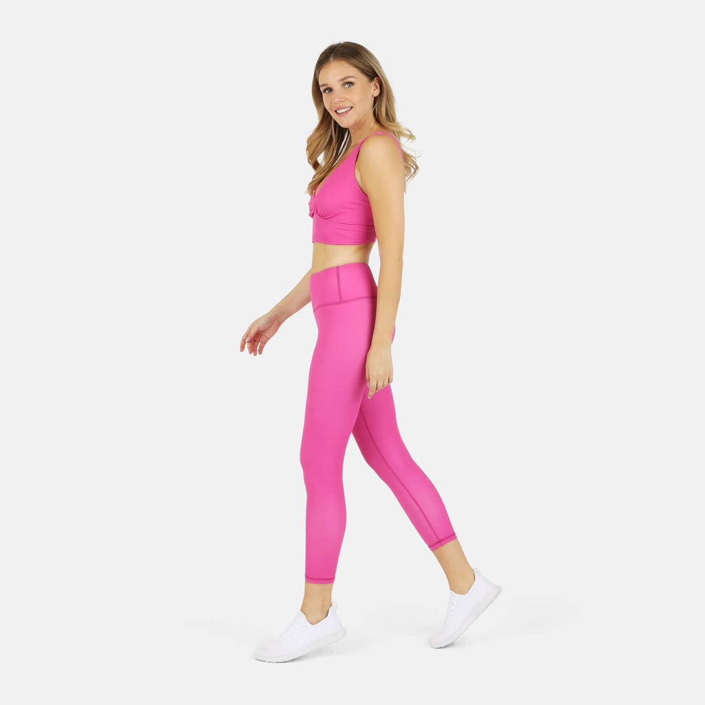 Organic Cotton Twist Around Sports Bra