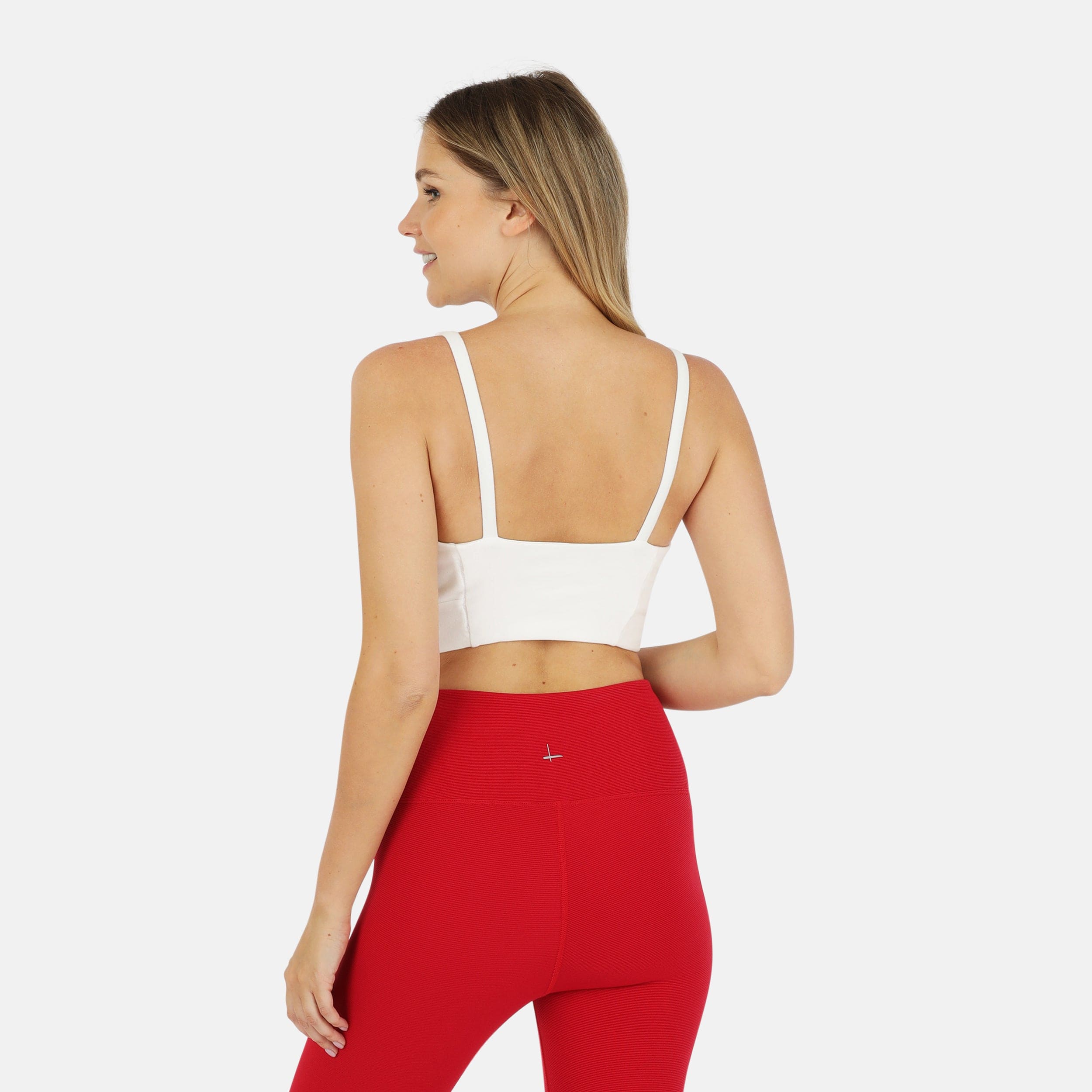 Organic Cotton Twist Around Sports Bra