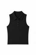 Organic Cotton Polo Tank