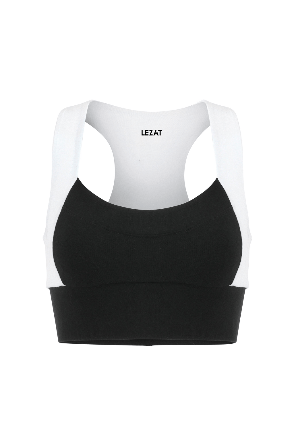 Organic Cotton Colorblock Bra Top
