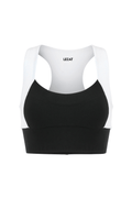 Organic Cotton Colorblock Bra Top