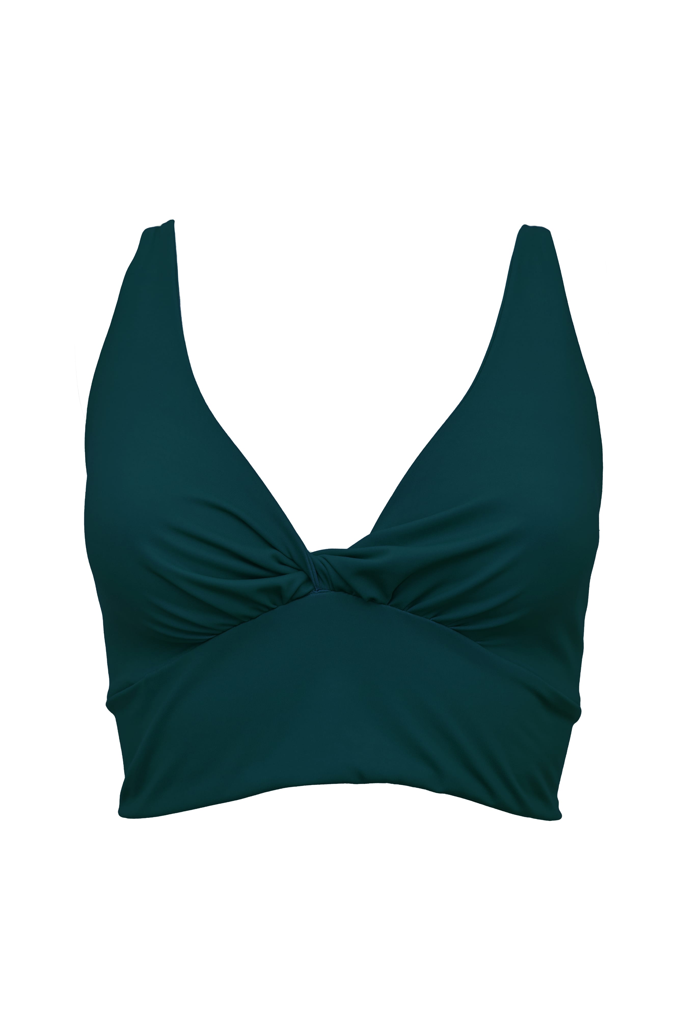 Organic Cotton Twist Around Sports Bra