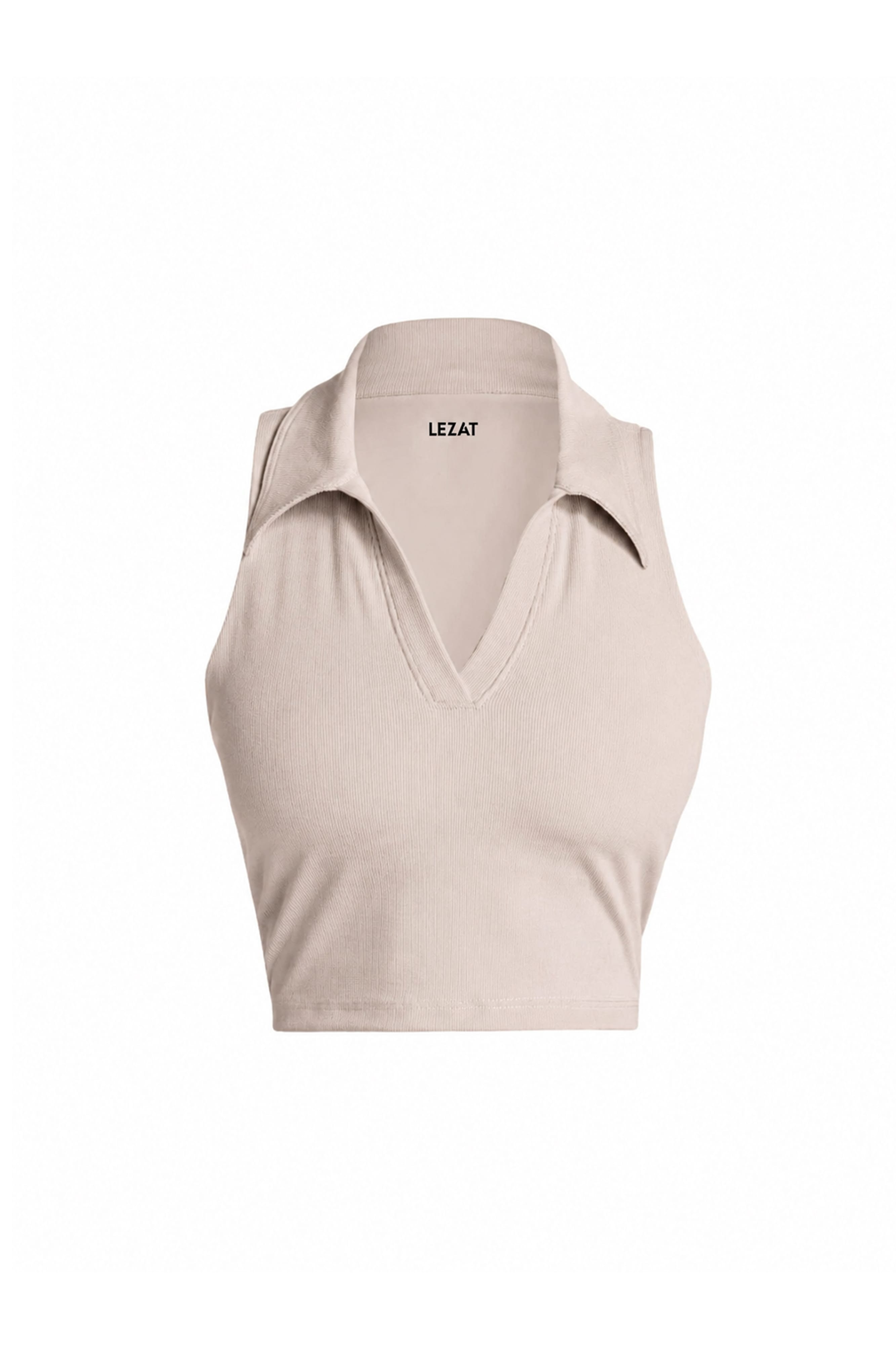 Organic Cotton Crop Polo Tank