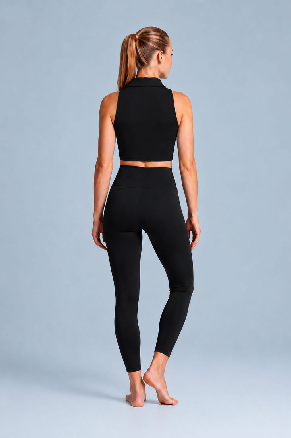 Organic Cotton Crop Polo Tank