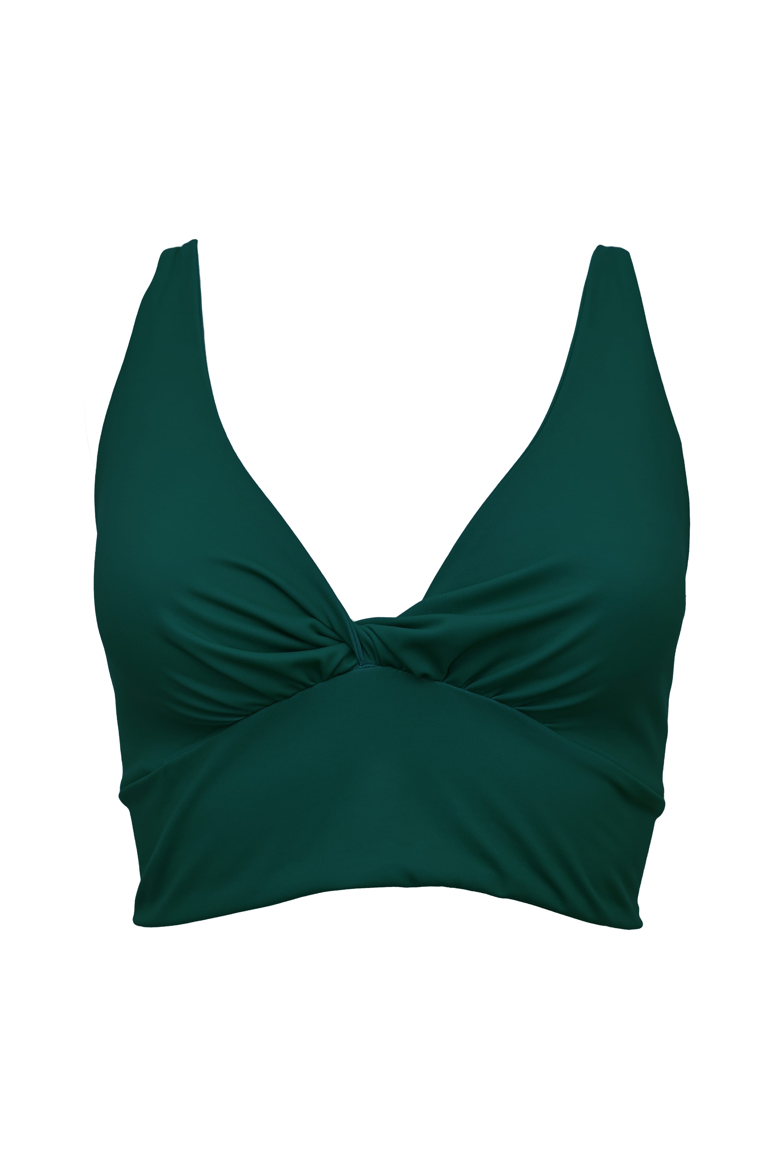 Organic Cotton Twist Around Sports Bra