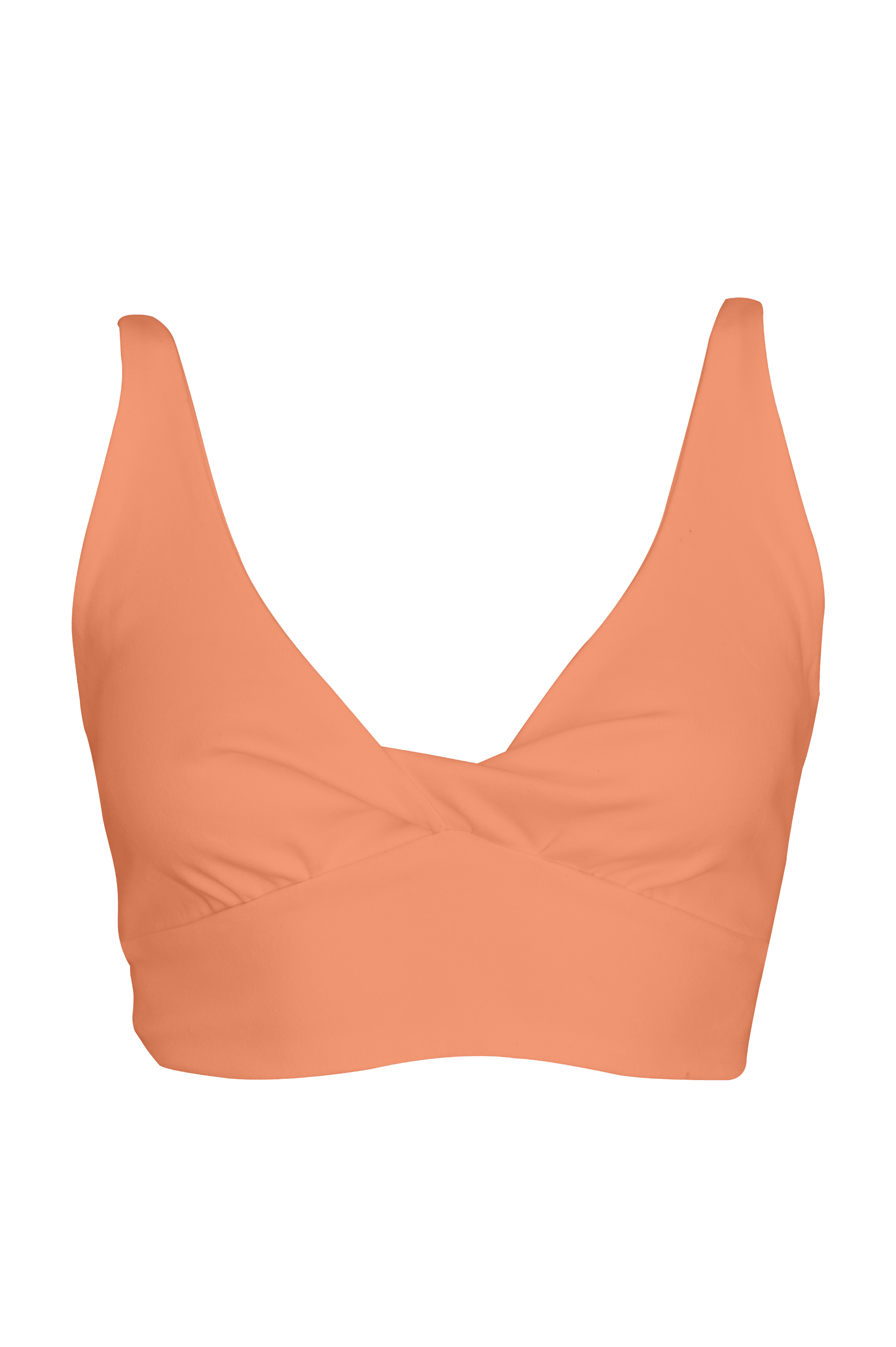 Organic Cotton Twist Around Sports Bra