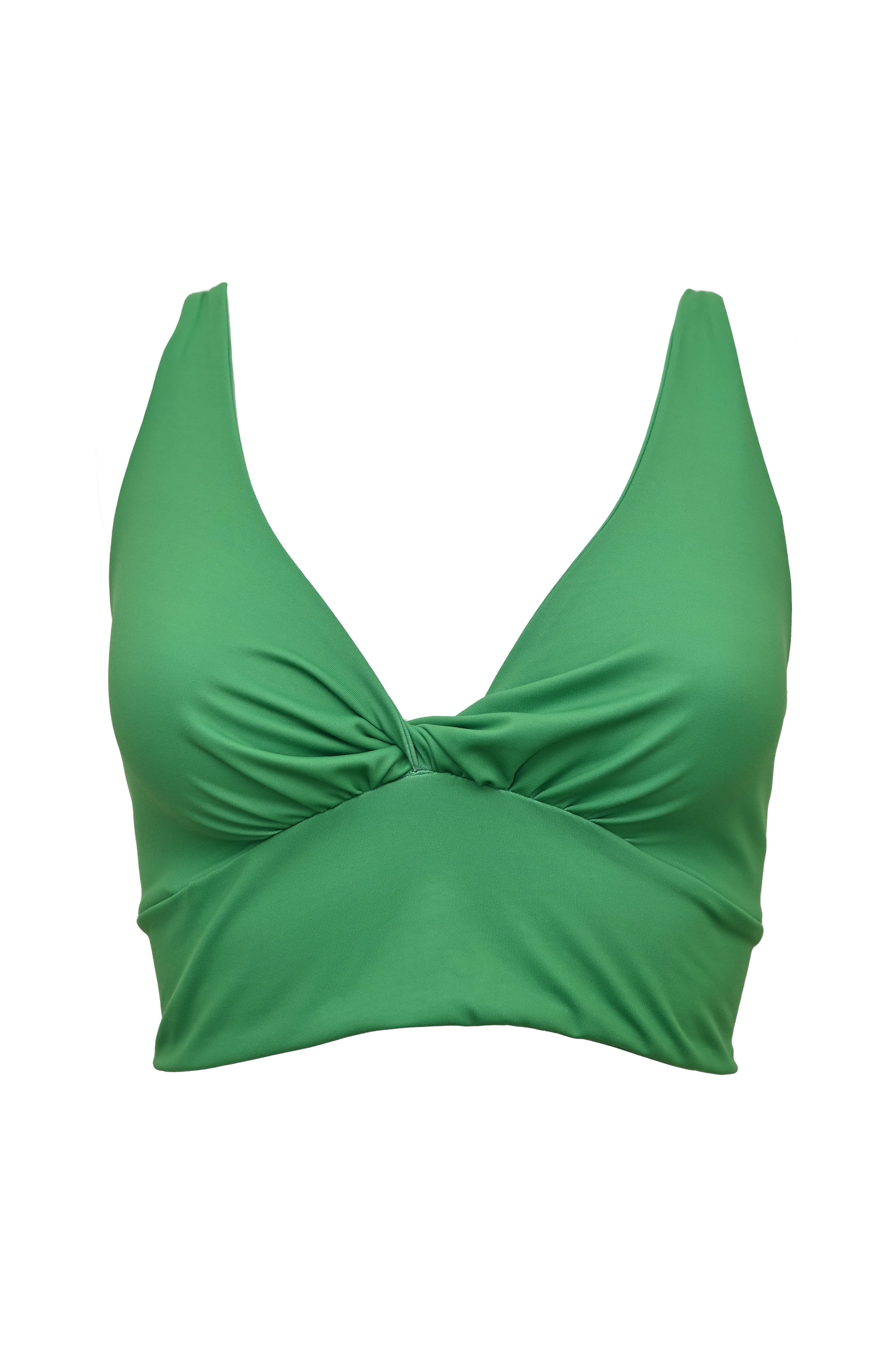 Organic Cotton Twist Around Sports Bra
