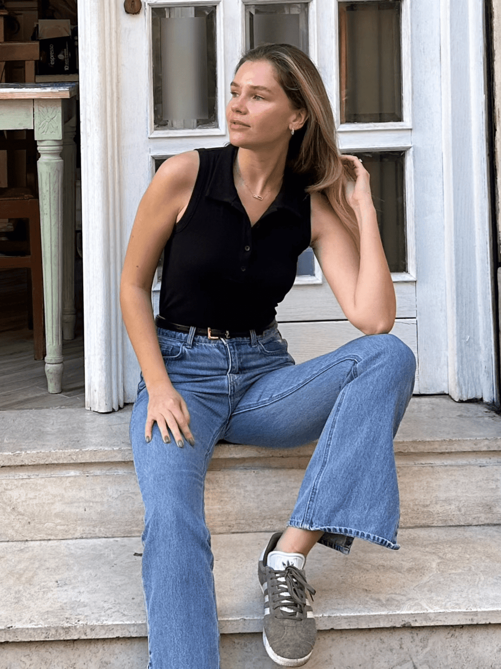 Organic Cotton Polo Tank