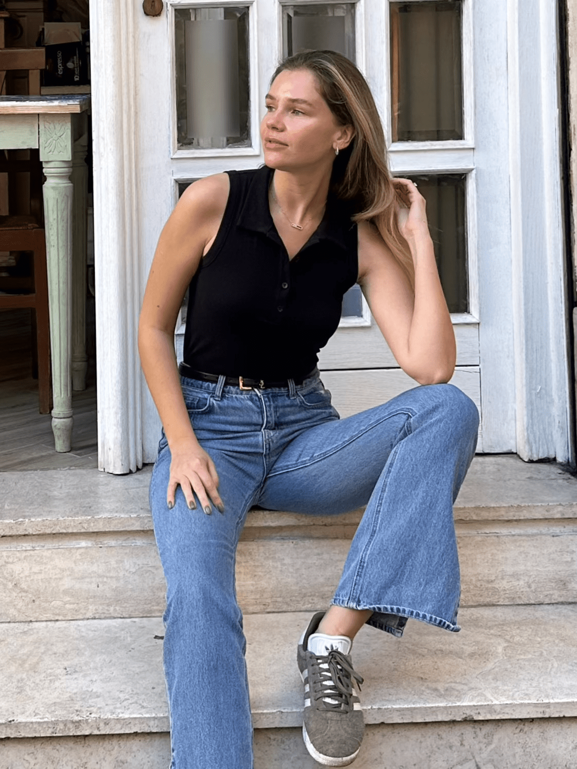 Organic Cotton Polo Tank