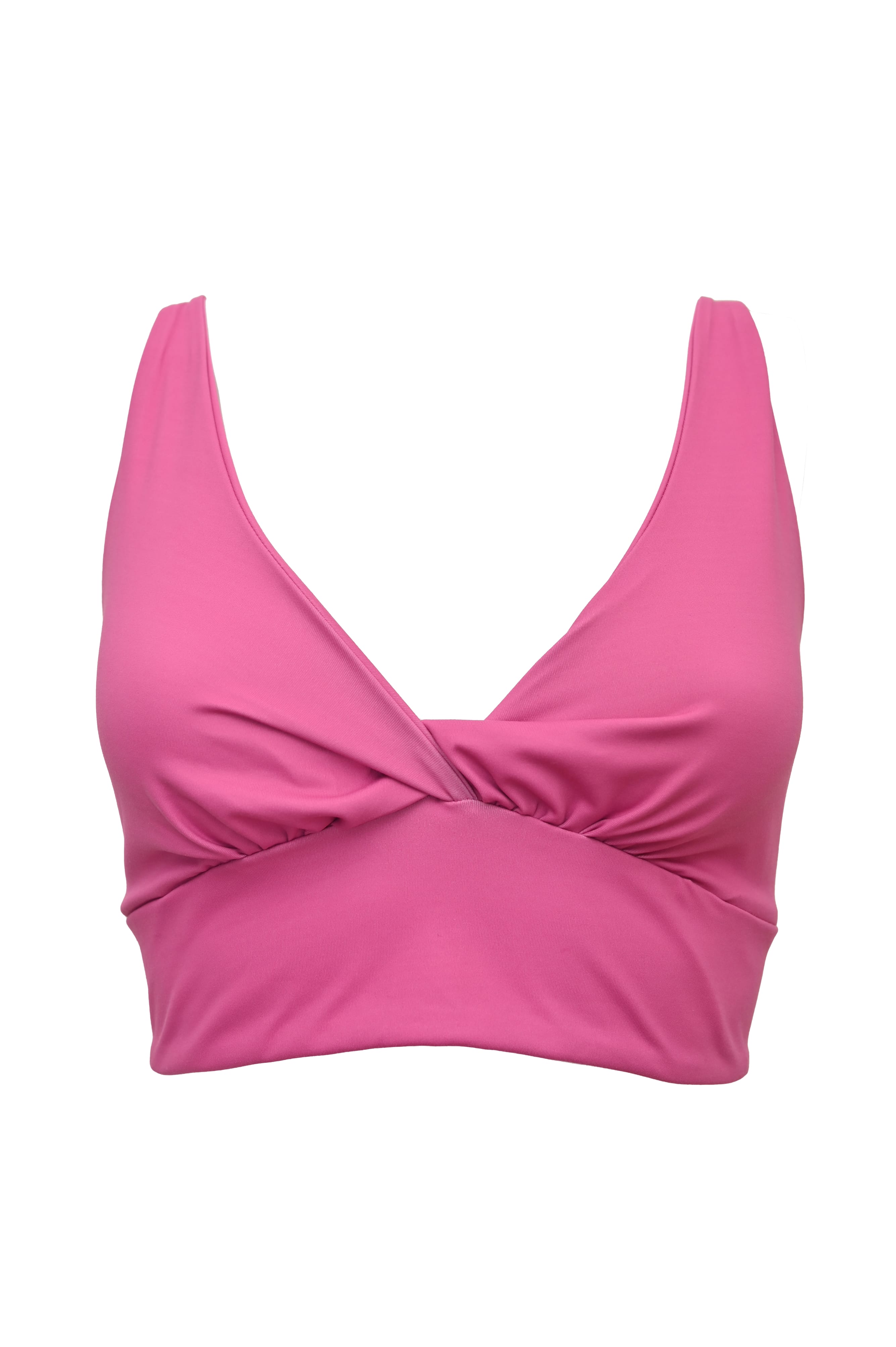 Organic Cotton Twist Around Sports Bra