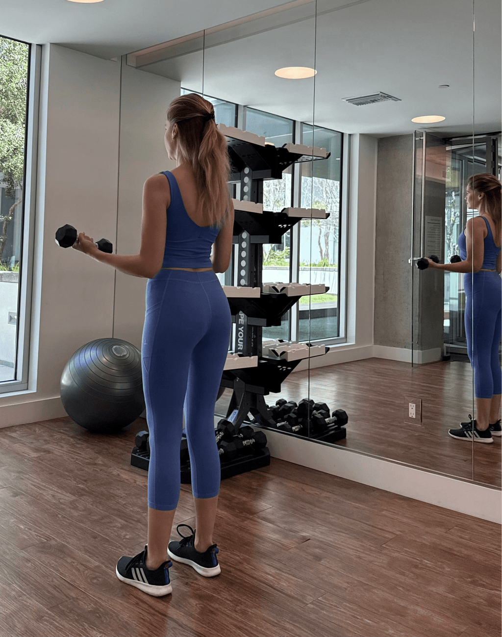 Organic Cotton High Waisted Capri Legging
