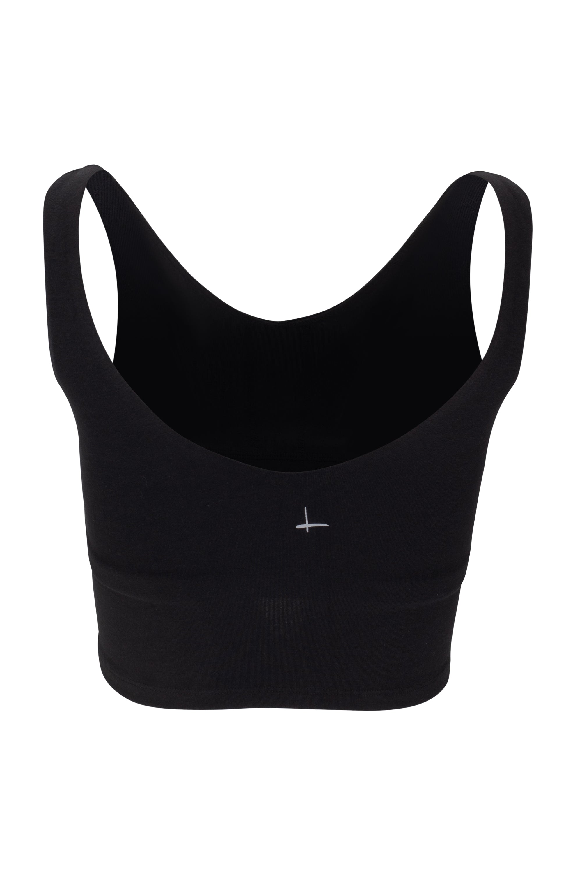 Organic Cotton V Neck  Crop Tank