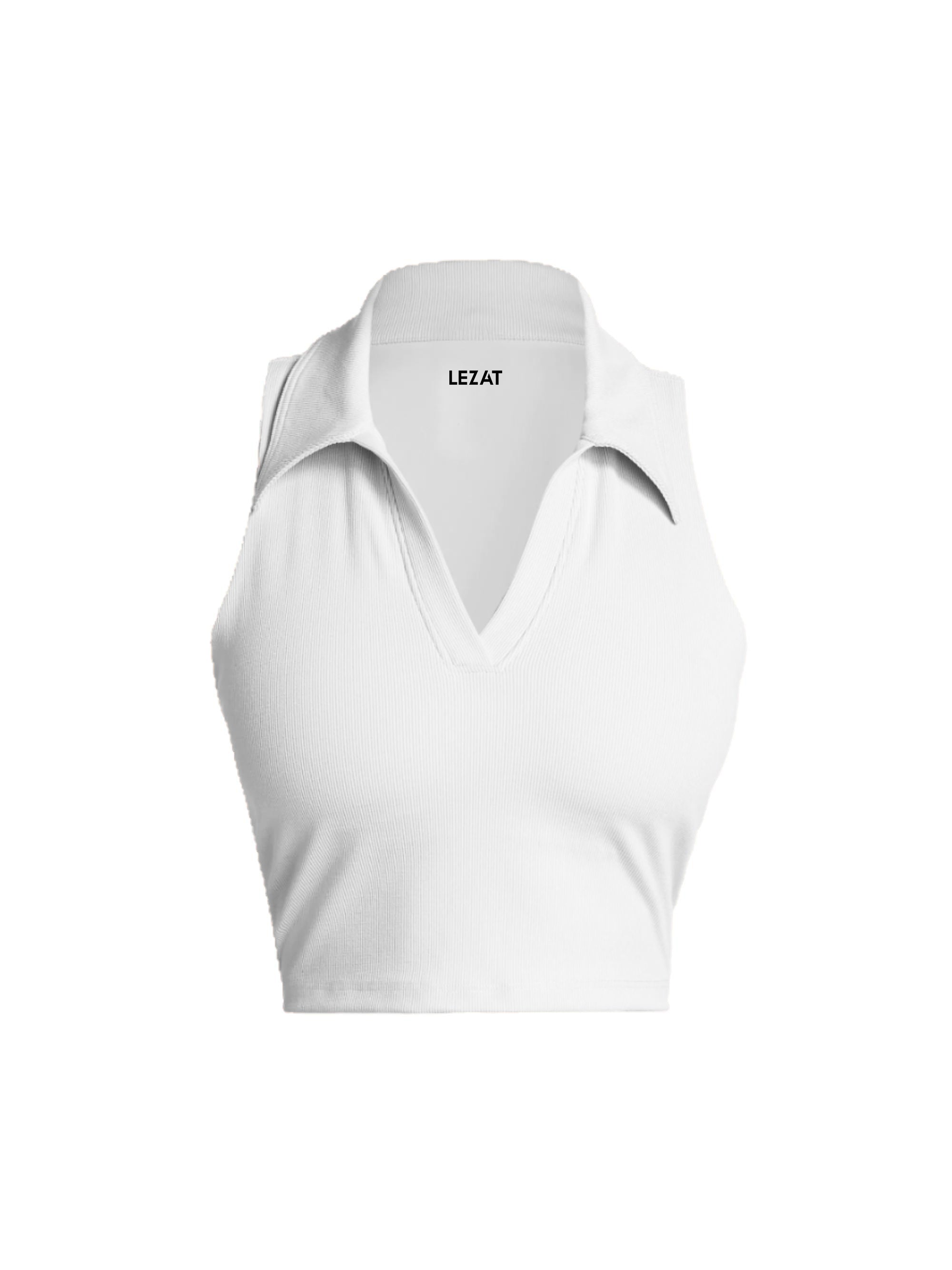 Organic Cotton Crop Polo Tank