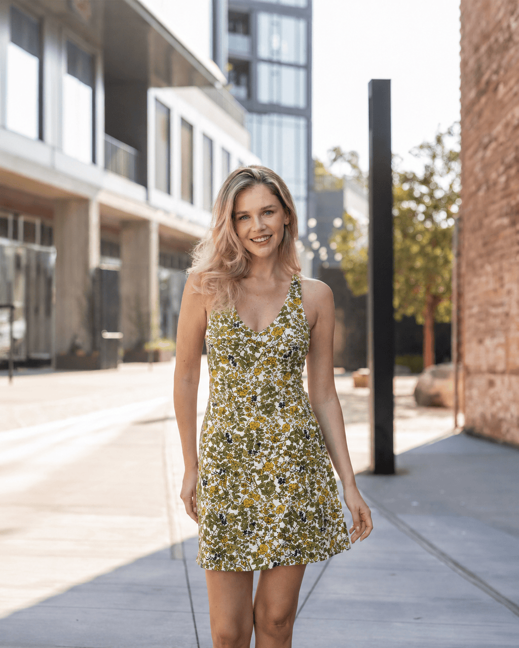 Organic Cotton Racerback Sport Dress