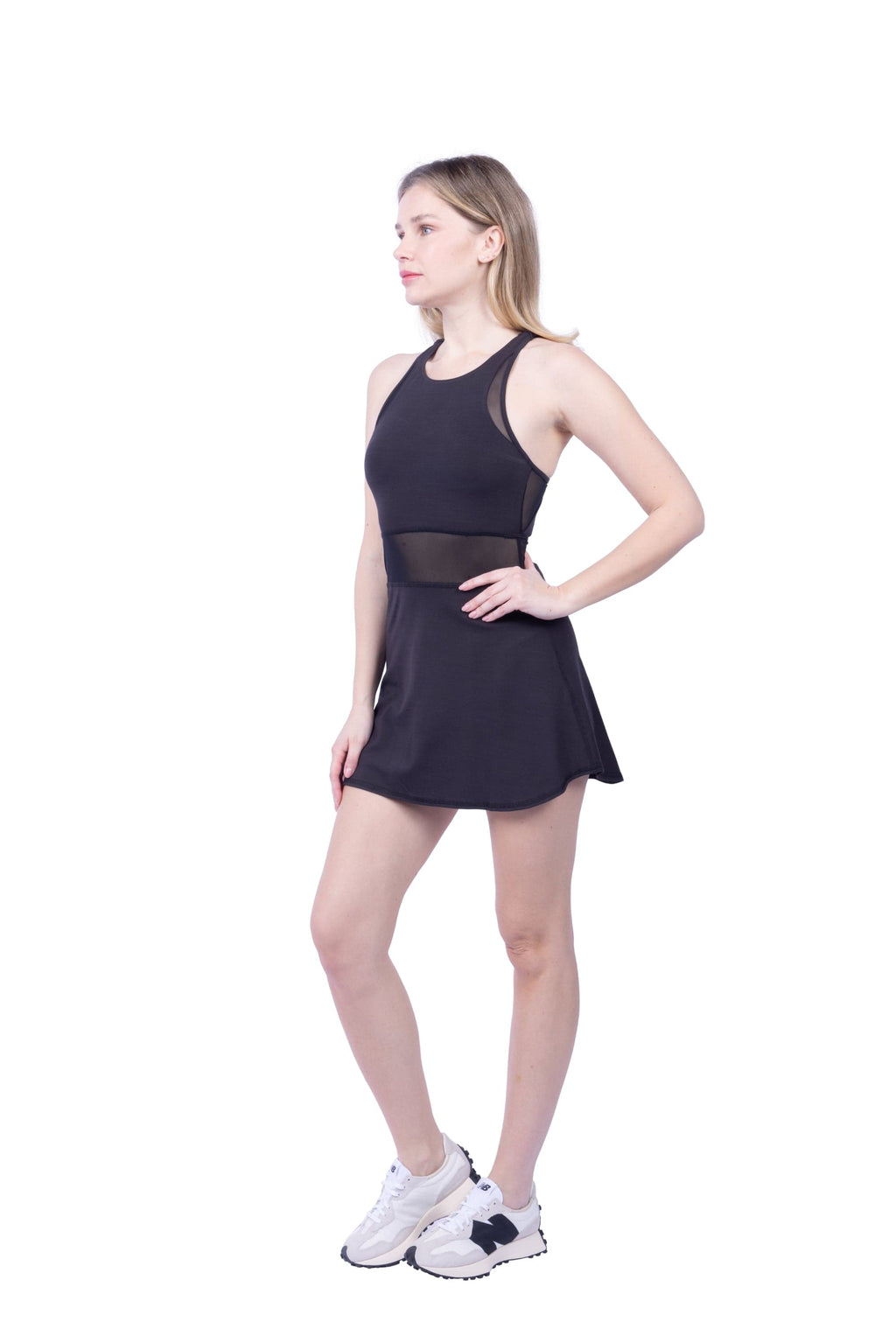 Organic Cotton & Mesh Sport Dress