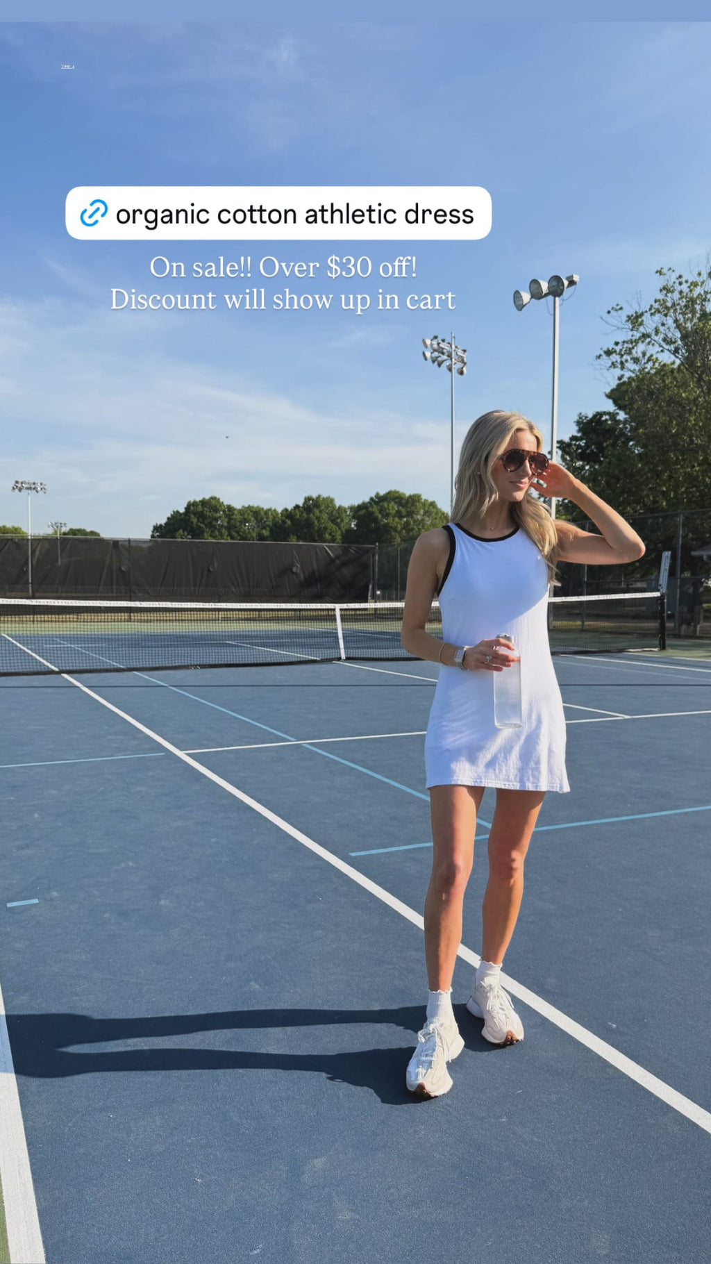 Organic Cotton Active Mini Dress