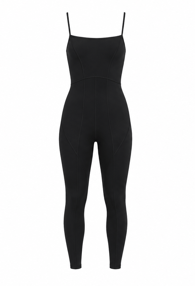 Organic Cotton Criss-Cross Jumpsuit