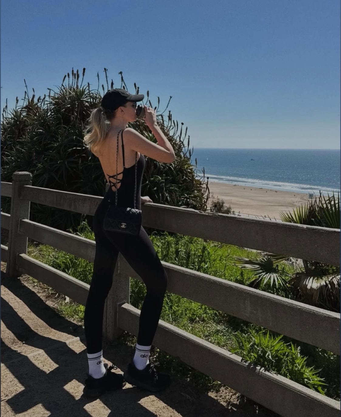 Organic Cotton Criss-Cross Jumpsuit