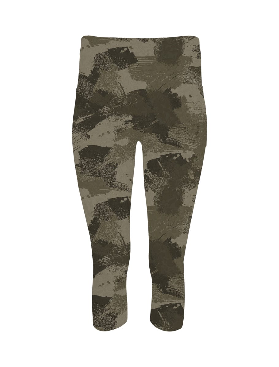 Organic Cotton High Waisted Capri Legging