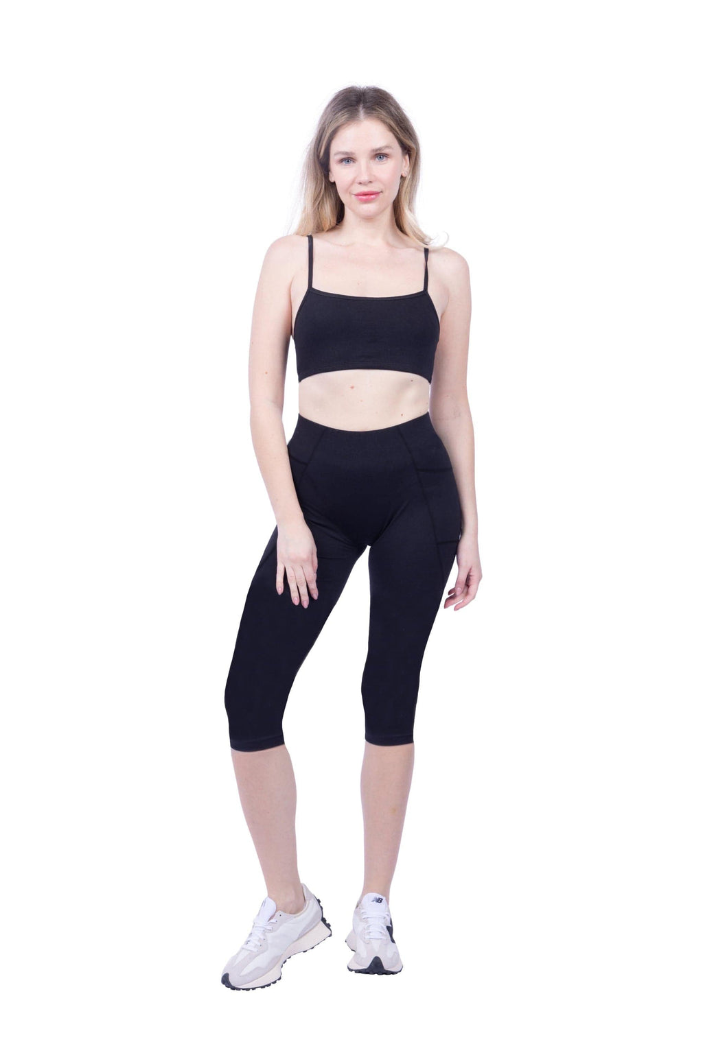 Organic Cotton High Waisted Capri Legging