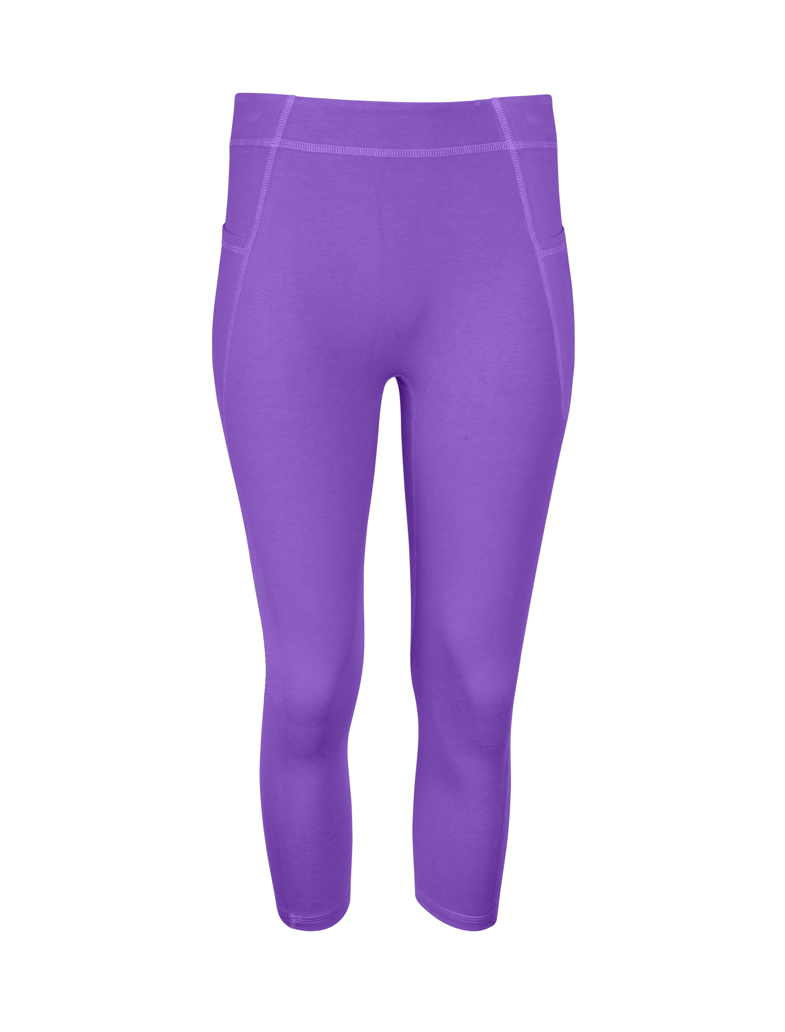 Organic Cotton High Waisted Capri Legging