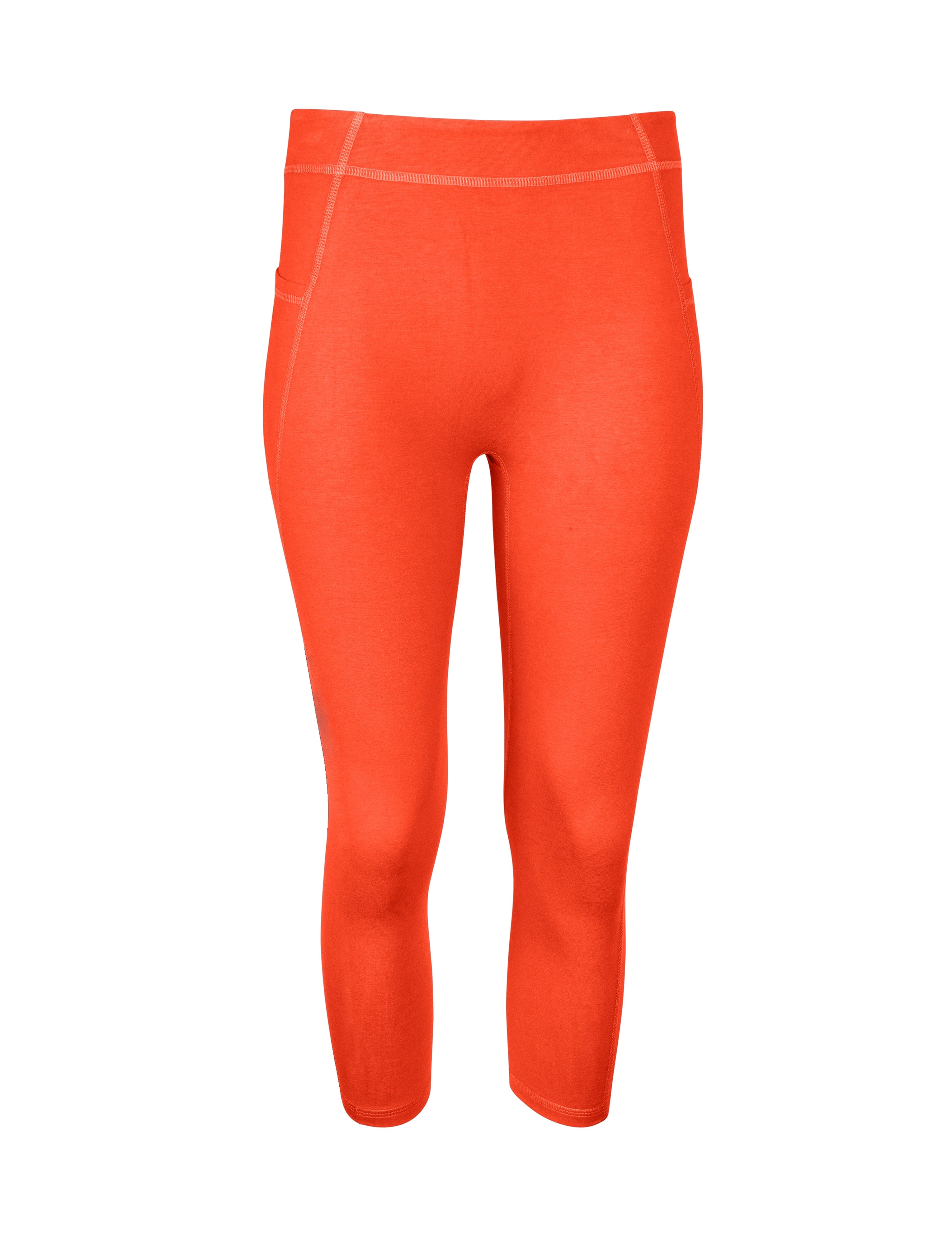 Organic Cotton High Waisted Capri Legging
