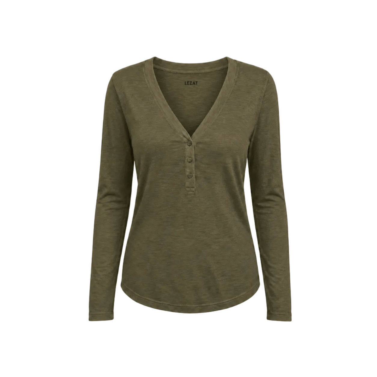 Organic Cotton Button Long Sleeve
