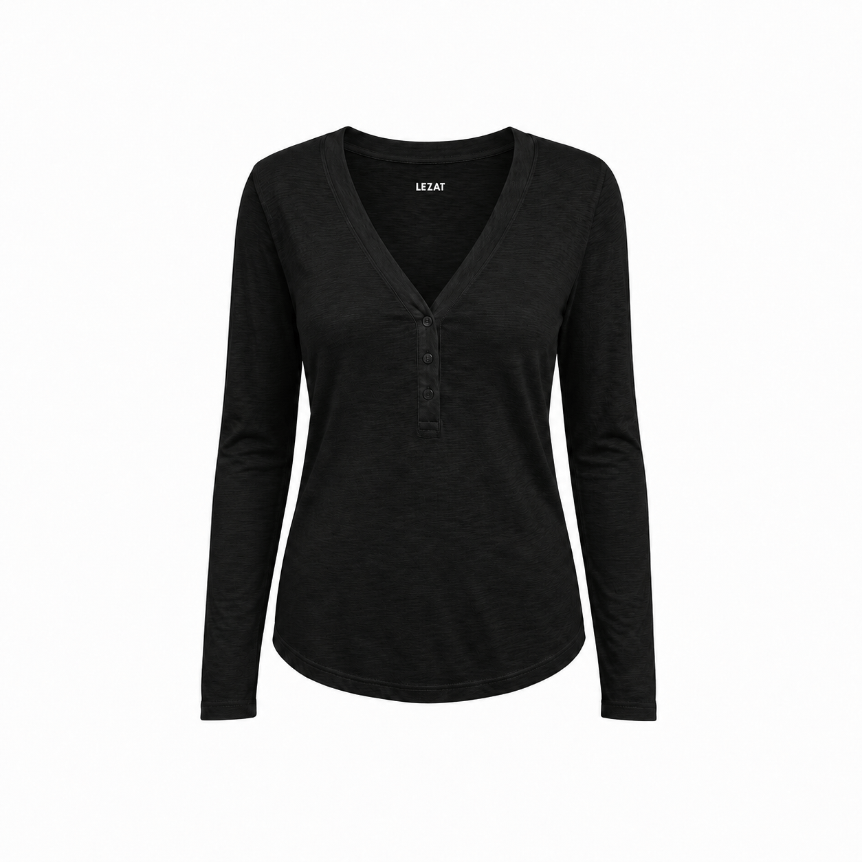 Organic Cotton Button Long Sleeve