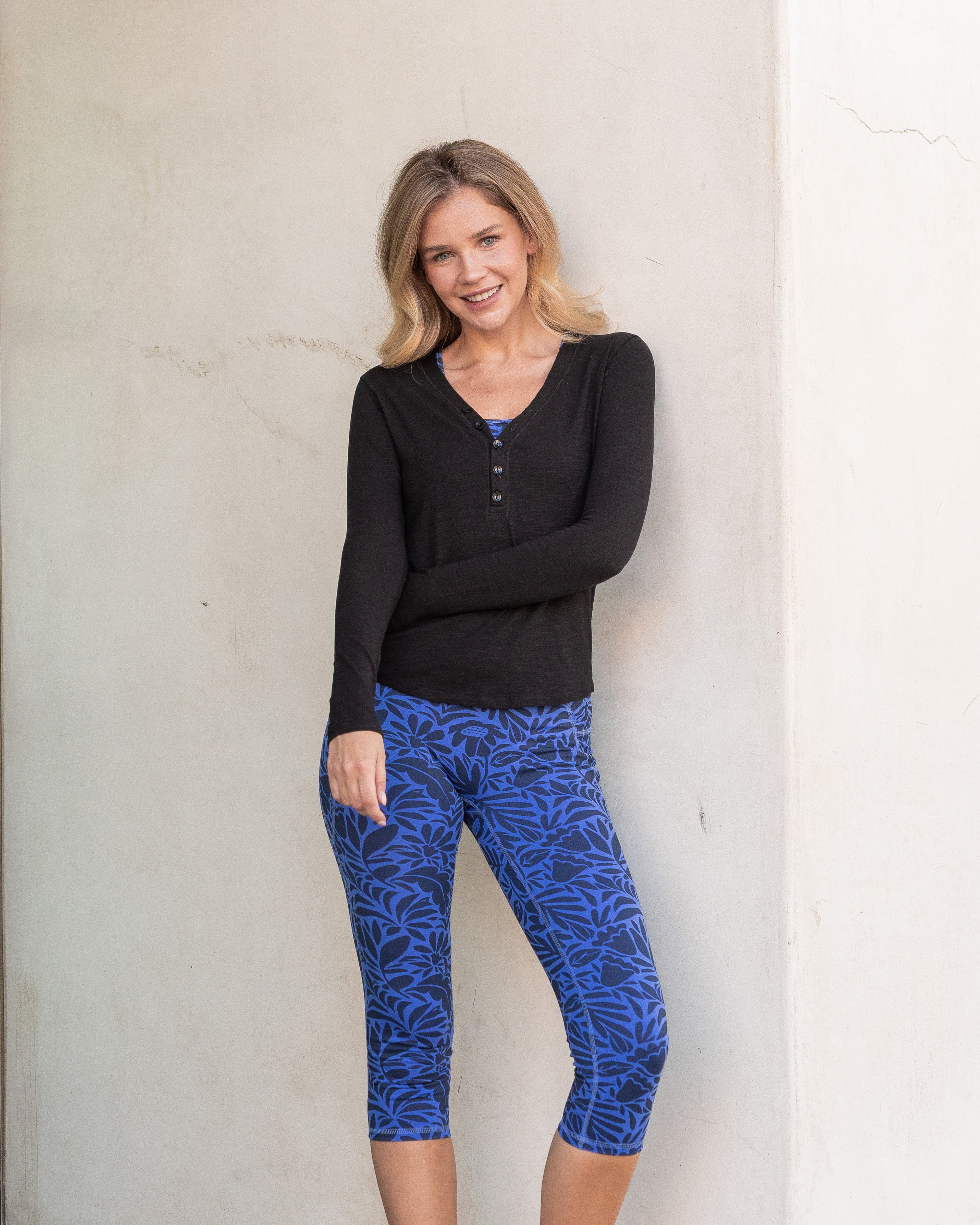 Organic Cotton Button Long Sleeve