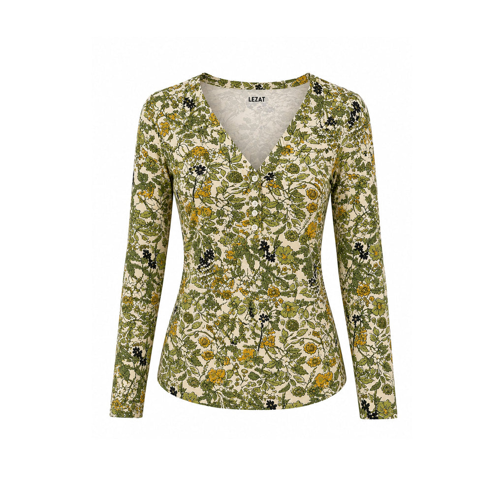 Organic Cotton Button Long Sleeve