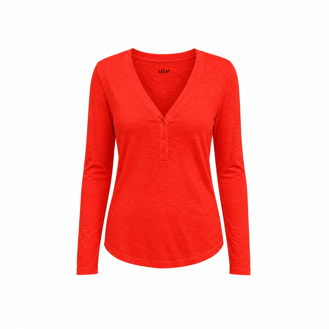 Organic Cotton Button Long Sleeve